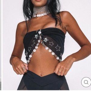 HerPony Phoenix Jingle Scarf/Skirt NEW